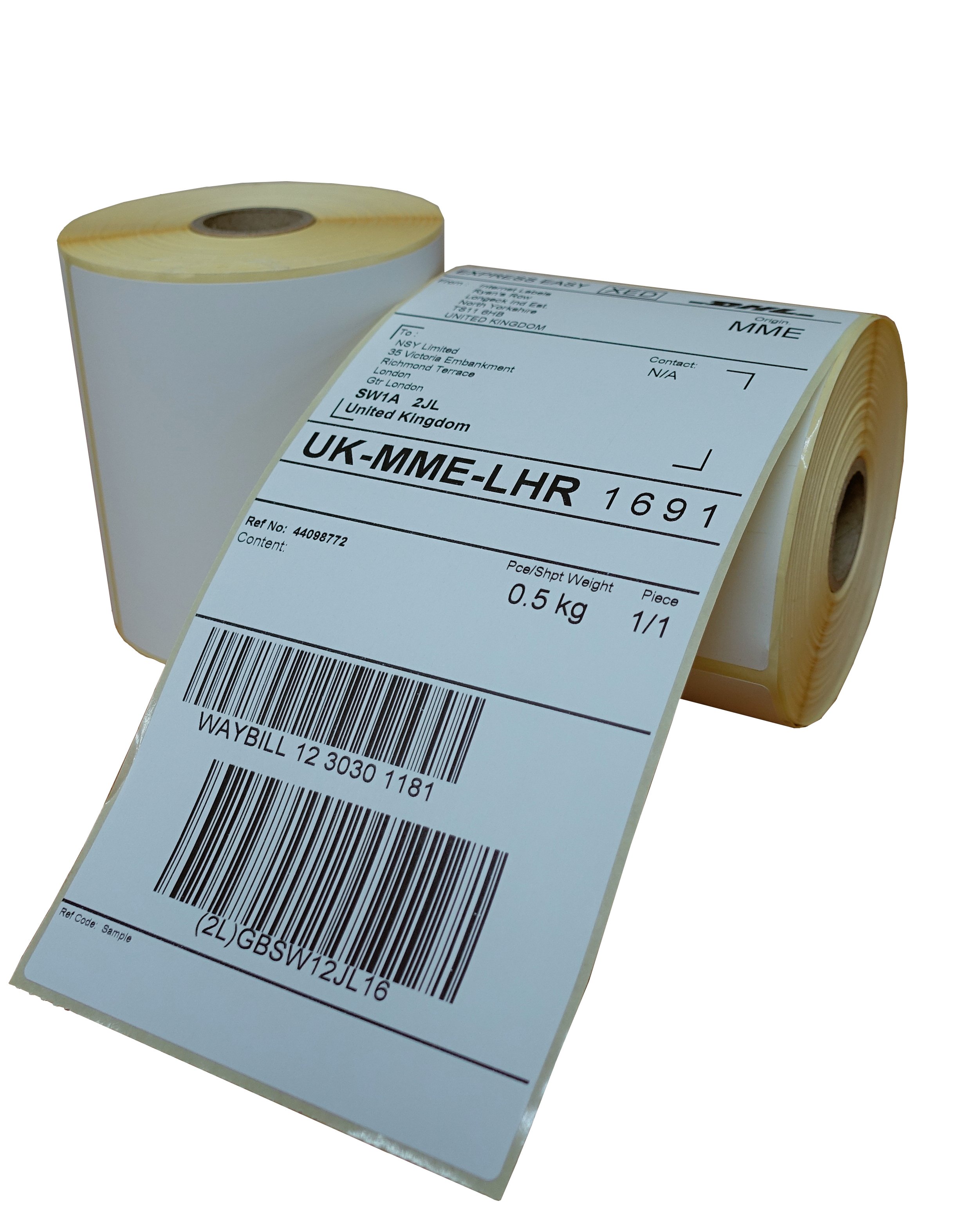 100x200 Direct Thermal Labels