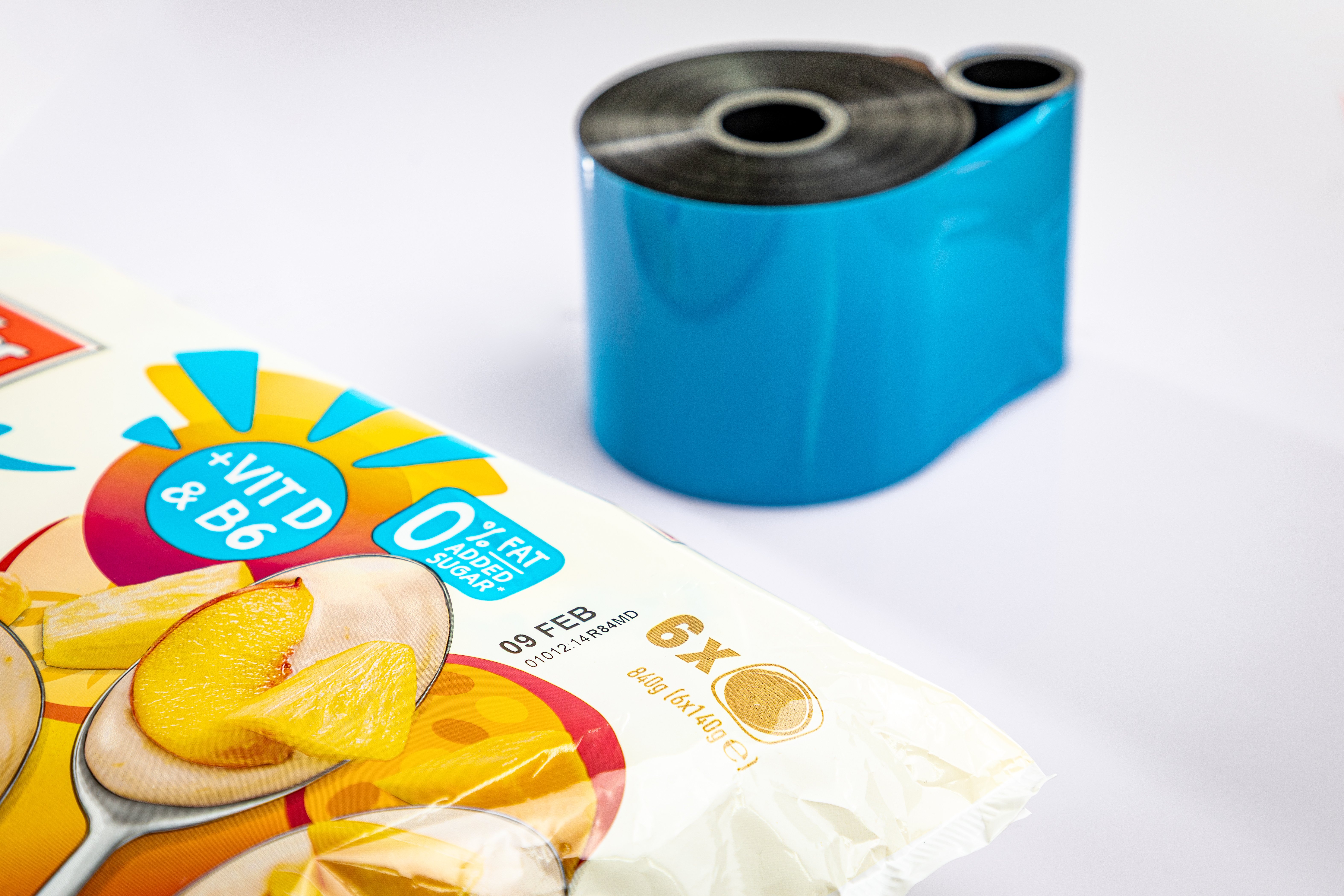 Ribbons for coding machines and batch date printers