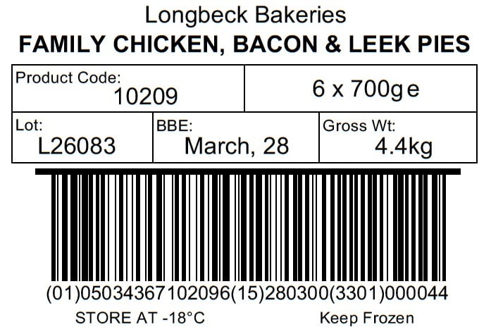 Barcode Label Creation