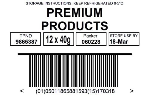 Barcode label creation