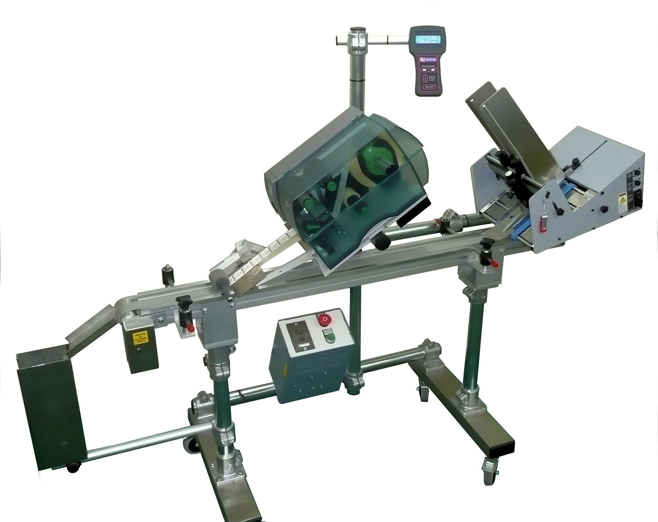 Label applicator sheet feeder