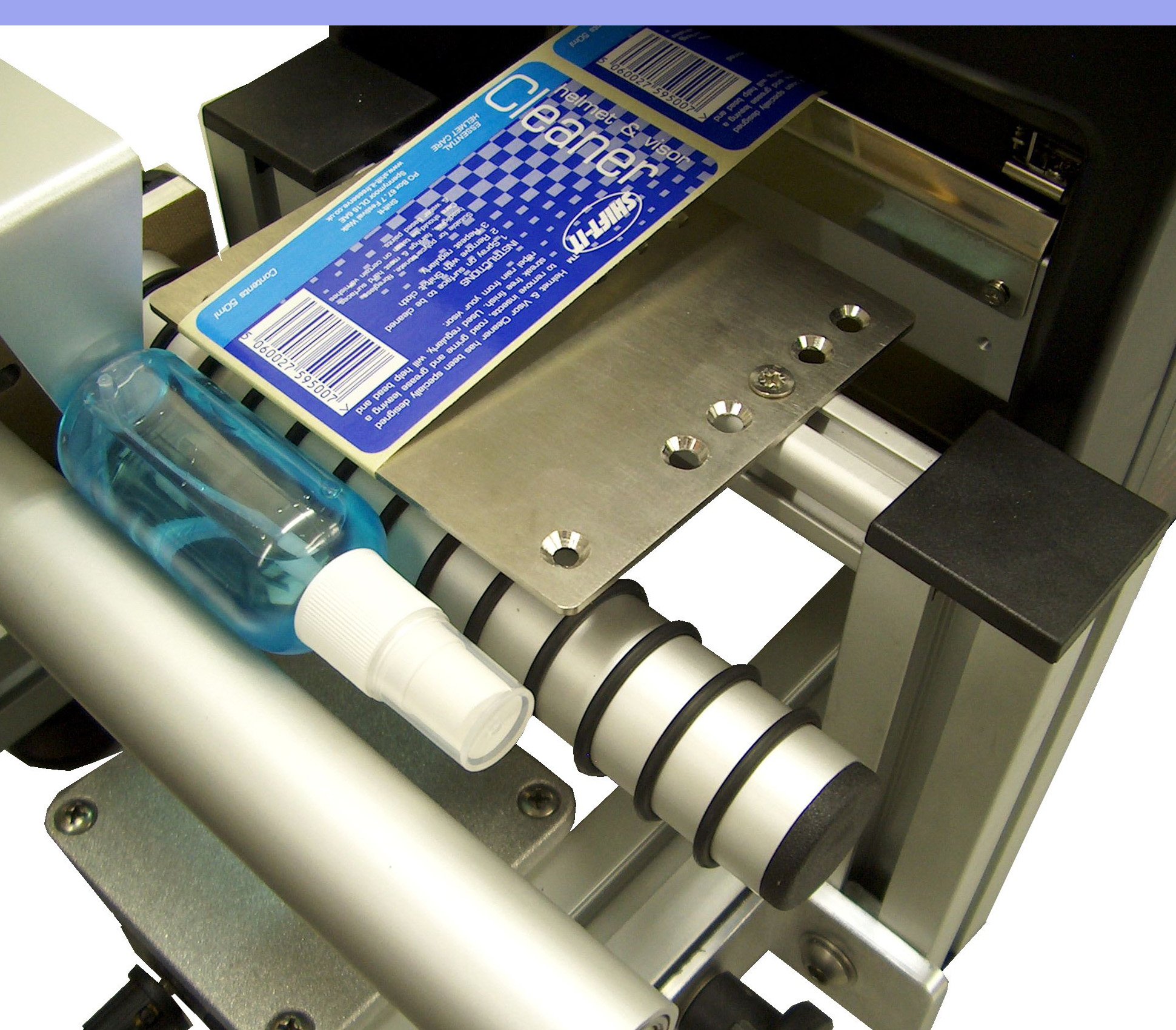 Bottle and jar labeller