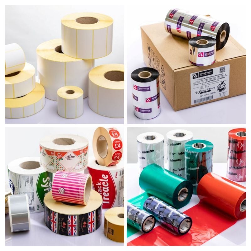 Labels & Printer Ribbons
