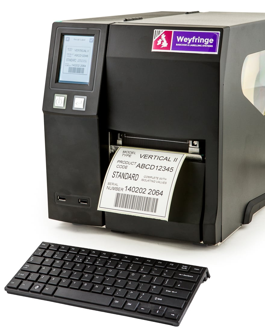 Label printing with no PC