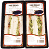 Sandwich label applicator