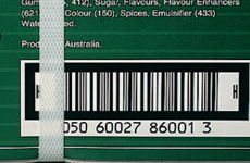 Barcode mistakes to avoid - obscured barcode