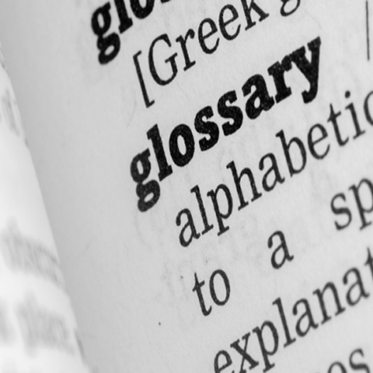 Weyfringe labelling glossary