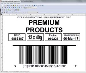 Barcode Creation With Easylabel From Weyfringe